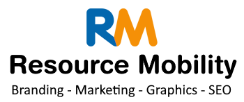 RM stacked black logo