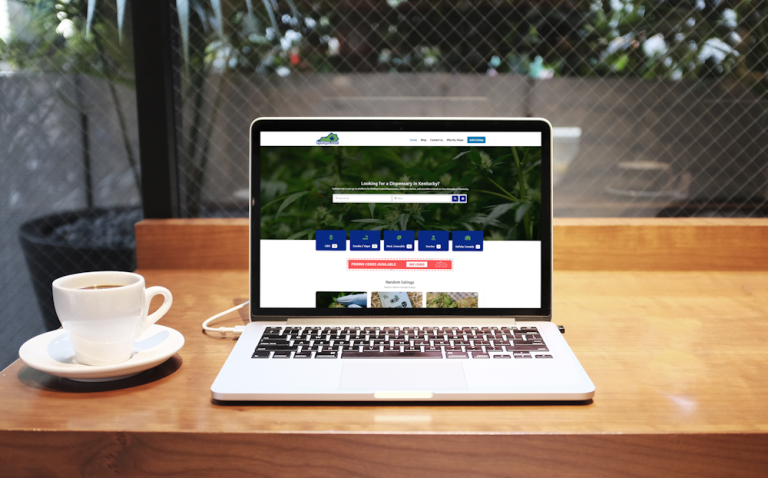 cannabis website design layout kentucky 768x478